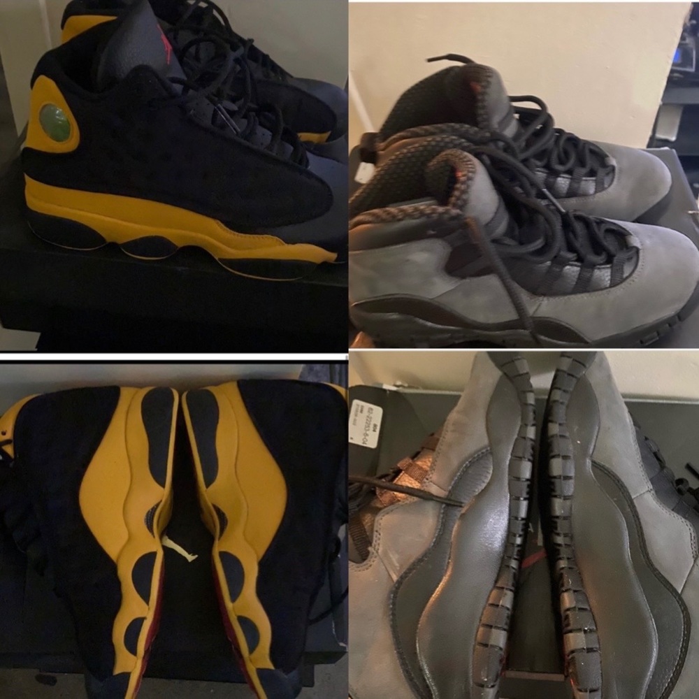 Jordan 10’s Jordan 13s